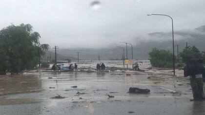 Dos muertos en la localidad de Volcán de la provincia de Jujuy a causa de un alud.