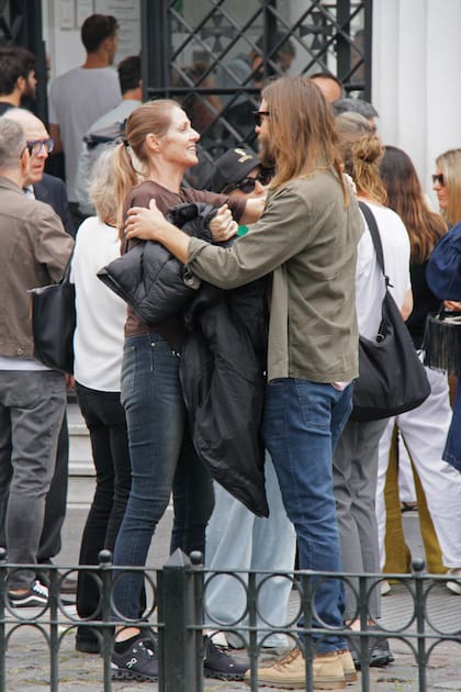 Dos sobrinos de Alberto Dodero, Carmen Santamarina y Nicolás Bereciartúa.