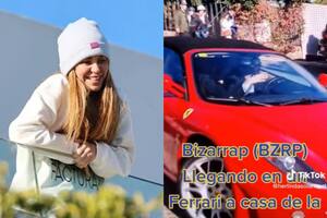 La historia detrás del Ferrari y el falso Bizarrap que sorprendieron a todos en la puerta de la casa de Shakira