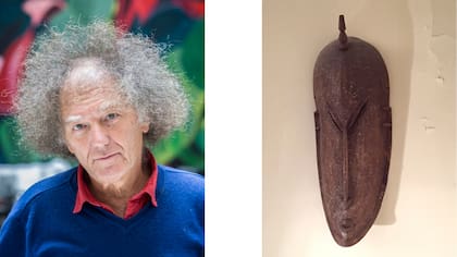 Dosse elige la imagen que se destaca frente a su escritorio y sugiere el epígrafe para describirla: "Una épure de visage", que se podría traducir como "la representación depurada de un rostro"