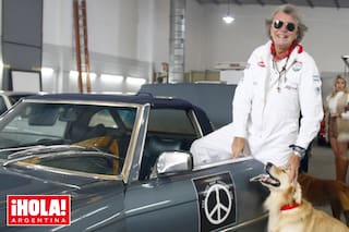 Pancho Dotto creó un museo garaje en su chacra y lo inauguró con tres días de fiesta con amigos, asado y música