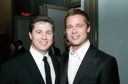 Doug y Brad en la premiere de "La nueva gran estafa", en diciembre de 2004.