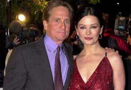 Douglas y Zeta-Jones durante sus primeros años