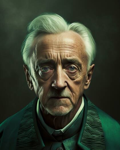 Draco Malfoy Potter de anciano 