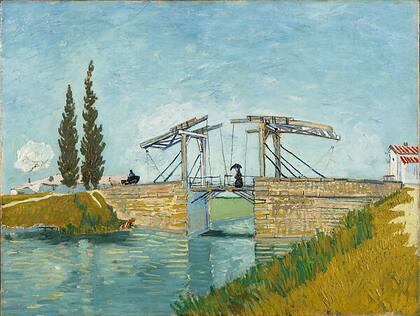 "Drawbridge" (Puente levadizo), de Vincent van Gogh