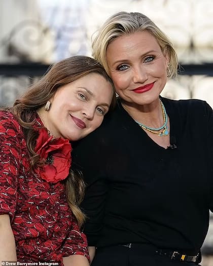 Drew Barrymore y Cameron Diaz son amigas desde la adolescencia