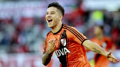 Driussi puso en marcha el triunfo de River frente a Banfield