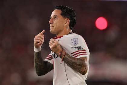 Driussi, una fija en el River del 'Chacho'; el delantero convirtió goles en los últimos tres partidos