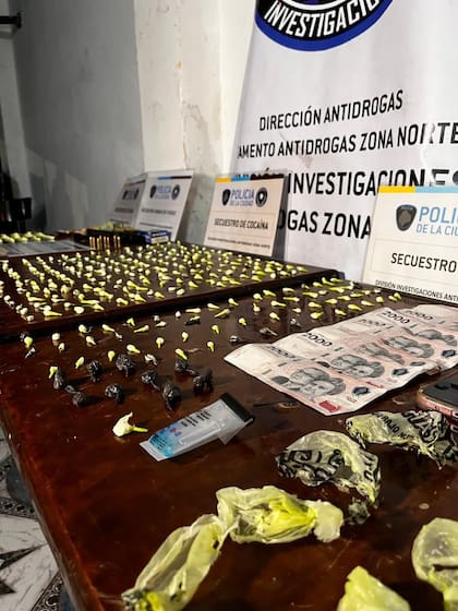 Droga incautada en la Capital