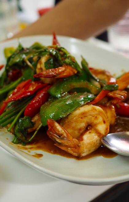 Drunken Noodles, uno de sus platos estrella.