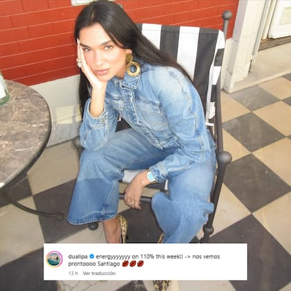 Dua Lipa compartió el álbum de fotos de sus días en Buenos Aires (Foto: Instagram @dualipa)