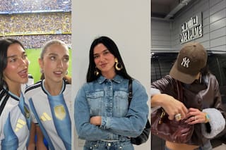 Los días de Dua Lipa en Buenos Aires: Boca, carne roja, helados y una visita al Malba