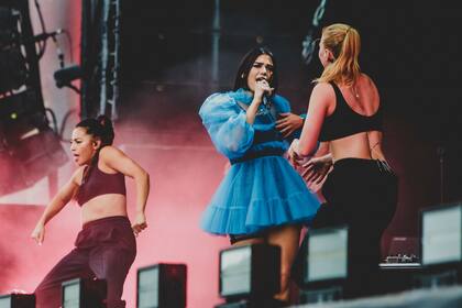 Dua Lipa, en Lollapalooza Paris