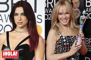 Kylie Minogue y Dua Lipa sorprendieron con sus cambios de looks en los BRIT Awards
