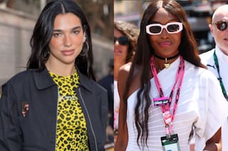 De Dua Lipa a Naomi Campbell: las estrellas que vieron a Colapinto en Mónaco