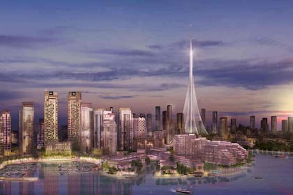 Duabi Creek Tower será un observatorio con un distintivo diseño, con una estructura principal rodeada con una malla de acero