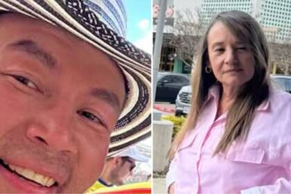 Duane y Zara son colombianos y viven hace dos años en Texas. Fueron detenidos tras asistir a una cita de migración