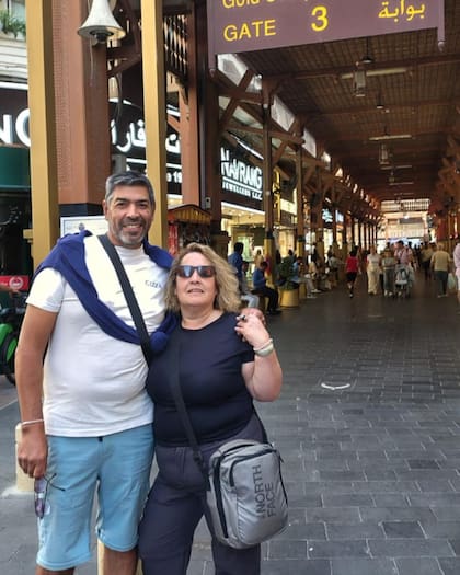 Dubi era el ltimo destino de Viviana y Juan