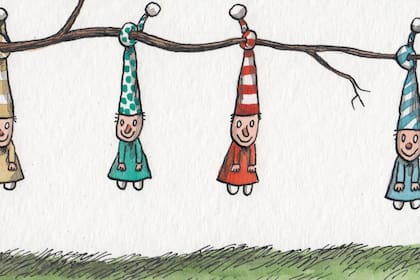 Duendes, por Liniers