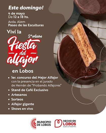 Dulce celebración con shows en Lobos