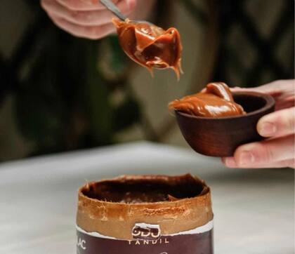 Dulce tandilense. Cremoso, repostero y con pote de cartón