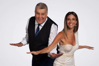 Dupla explosiva: a pesar de no haber trabajado nunca juntos, Ludueña y Ventura lograron una muy buena química en los ensayos
