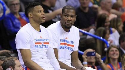 Durant y Westbrook, una relación rota