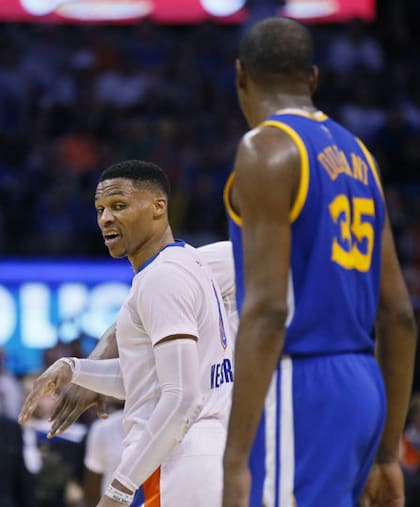 Durant y Westbrook, una relación rota