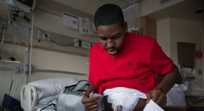 Durante 555 días meses Stan vivió con ese corazón artificial, y logró mantener una vida bastante activa. Incluso, hasta volvió a jugar al básquet con sus amigos.