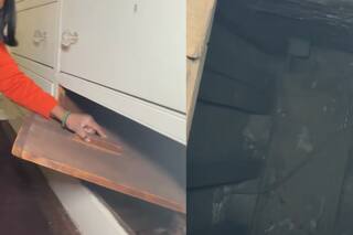 Revelan el pasadizo secreto detrás de un mueble en pleno Manhattan