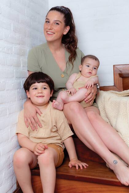 “Durante el embarazo estuve en un grupo motivacional con hábitos saludables, donde hay una psicóloga perinatal que te acompaña para que tu peso sea el adecuado”