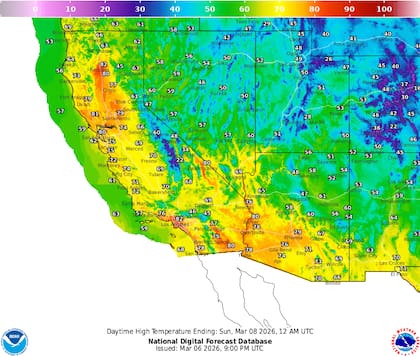 Durante el fin de semana aumentarán las temperaturas en California