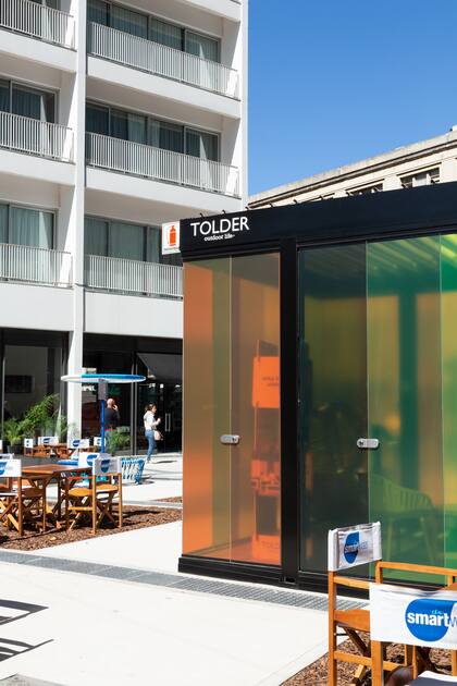 Durante el mes de Experiencia Living, la gente que se acerque al stand tiene un 25% de descuento comprando una pérgola inteligente.