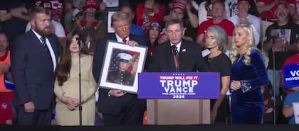 Durante el mitín de Donald Trump en Nevada, su padre pidió la modificación de las leyes para poder extraditar a EE.UU. a todo aquel que mate a un estadounidense en territorio extranjero