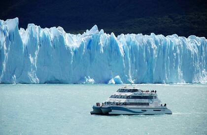 El glaciar Perito Moreno, en El Calafate