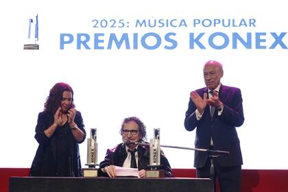 Durante el Premio Konex a la Música de este año, el Konex de Diamante fue para Charly García