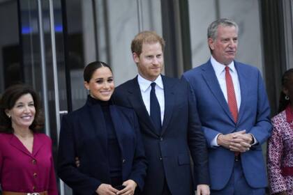 Durante el primer día de su visita, se reunieron con la gobernadora y el alcalde de Nueva York
