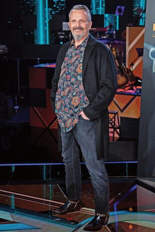 Durante el programa "Cover Night" de Televisión Española.