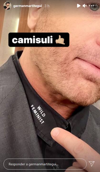 Durante el programa, el chef publicó el detalle en Instagram.