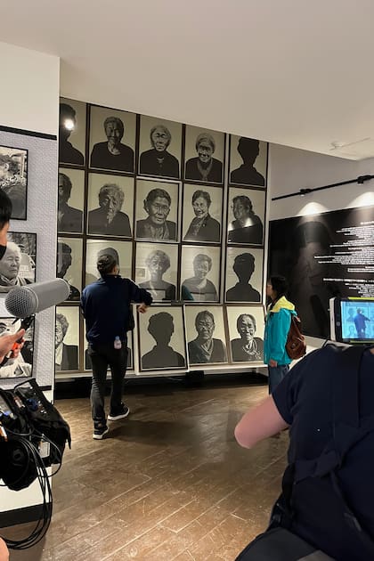 Durante el rodaje en Corea del Sur pudieron poner rostro a las "mujeres de consuelo" que fueron secuestradas