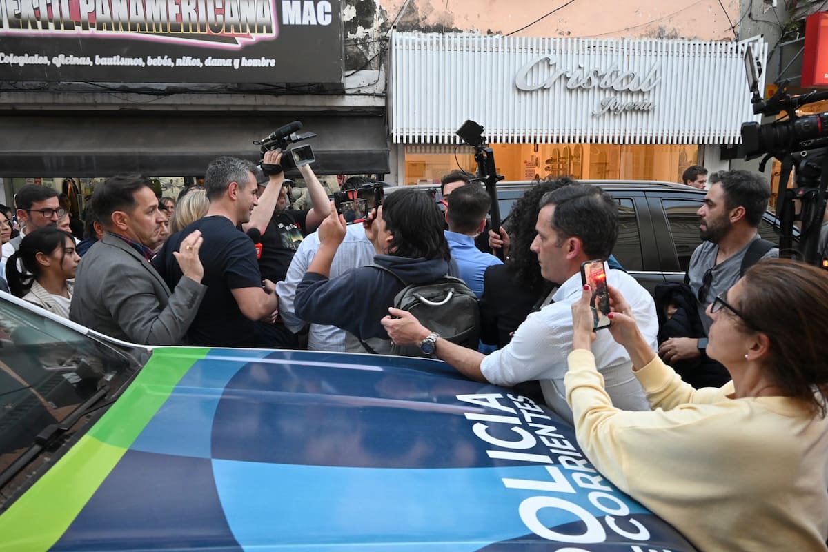Los libertarios apuntan al gobierno de Valdés por los incidentes con Karina Milei en Corrientes