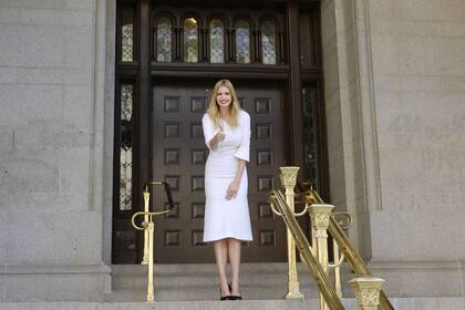 Durante la inauguración del Trump International Hotel de Washington, en 2016