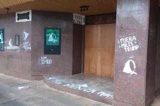 El Ejército presentó una denuncia por pintadas por los desaparecidos en la XII Brigada de Posadas