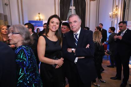 Durante la noche, representantes de entidades argentinas y estadounidenses celebraron el bicentenari ode relaciones bilaterales