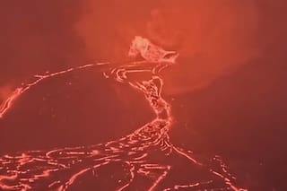 Alerta por el volcán Kilauea: volvió a entrar en erupción con impresionantes fuentes de lava