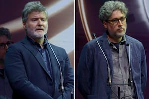 Mariano Cohn, Gastón Duprat y un tenso e incómodo momento “fuera de programa” en los Premios Sur