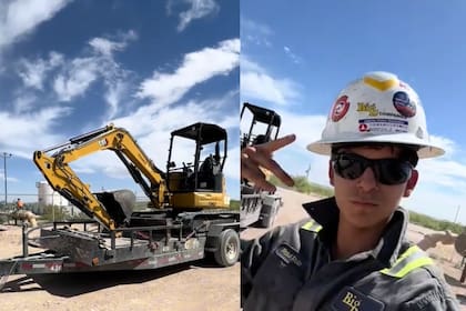 Durante los primeros meses trabajó en pozos de agua y sistemas de extracción