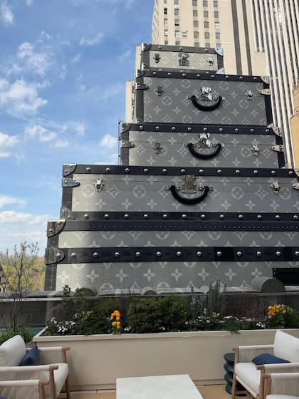Durante su estadía en Nueva York, la rosarina quedó encantada con la icónica fachada de la Quinta Avenida (Foto: Instagram @antonelaroccuzzo)