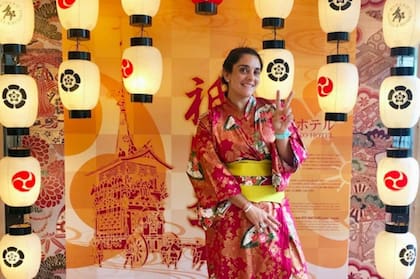 Durante tres años, Laura descubrió una cultura japonesa que la conquistó.