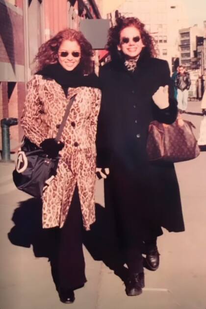 Durante un viaje a Nueva York en diciembre de 1995.